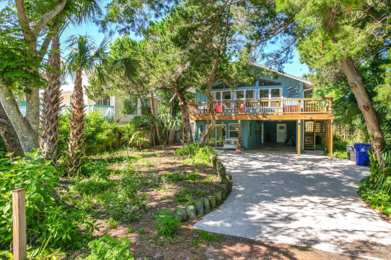 Turtle Hideaway- Walk To Beach & Pier Сент-Огастин Экстерьер фото